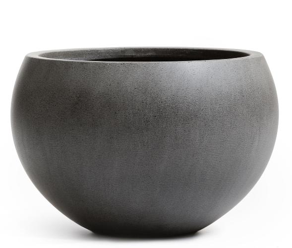Кашпо серия Бетон (Beton) Полусфера