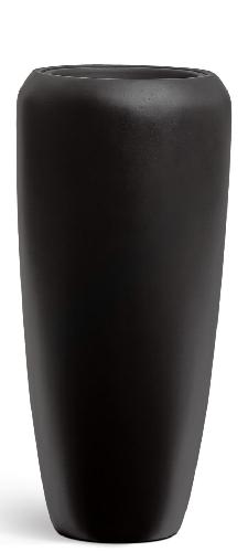 Кашпо TREEZ Effectory Black Stone Высокий конус Design