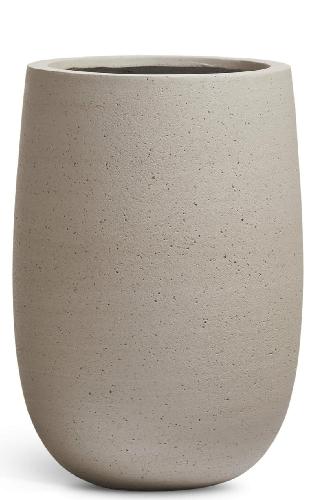 Кашпо TREEZ ERGO - Fine Rock - Высокая округлая чаша