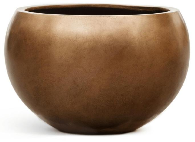 Кашпо Триз эффектори метал (TREEZ Effectory Metal) Полусфера