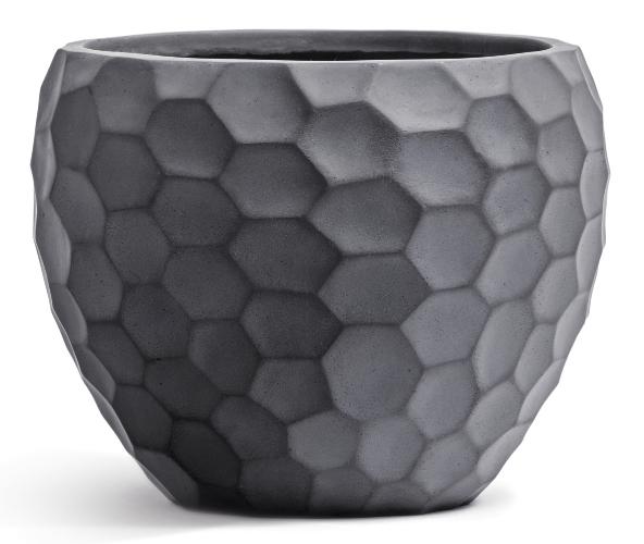 Кашпо Триз эрго (TREEZ ERGO) - серия Комб (Comb) - Полусфера