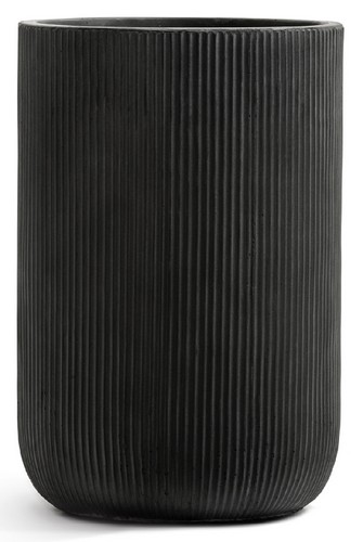 Кашпо Treez Ergo Jet Высокий цилиндр Антрацит в-47, д-30 см