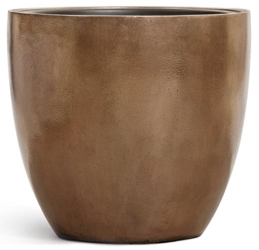 Кашпо серия Metal - Округлый конус