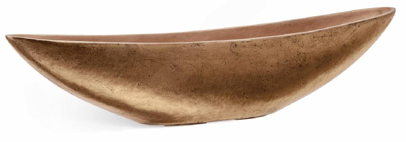 Кашпо TREEZ Effectory Metal Длинная лодка