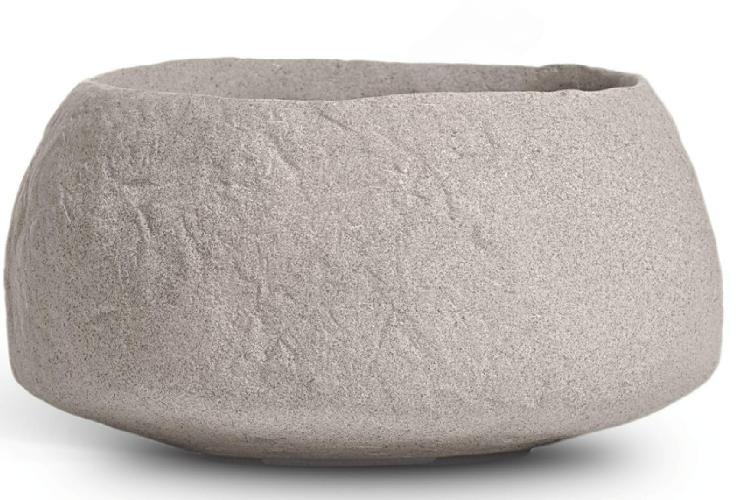 Кашпо TREEZ Effectory - Organic - Низкая чаша