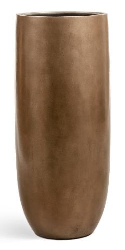 Кашпо серия Метал (Metal) Высокий округлый конус