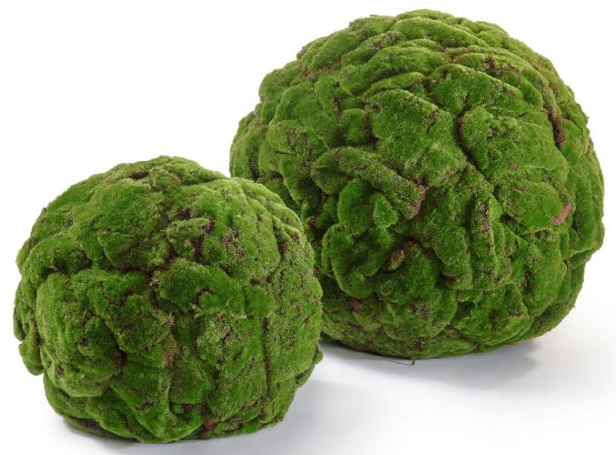 Шар большой из мха (Арт-объект)