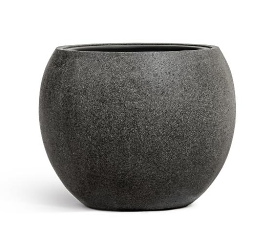 Кашпо серия Стоун (Stone) Большая полусфера