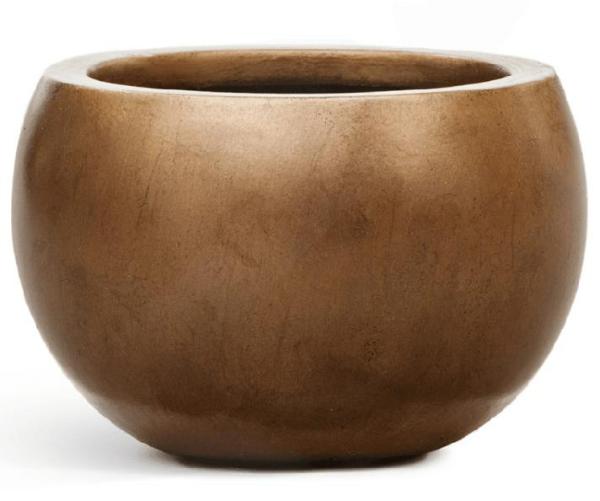 Кашпо Триз эффектори метал (TREEZ Effectory Metal) Полусфера