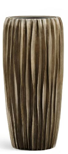 Кашпо TREEZ Effectory Metal Высокий конус Design Wave