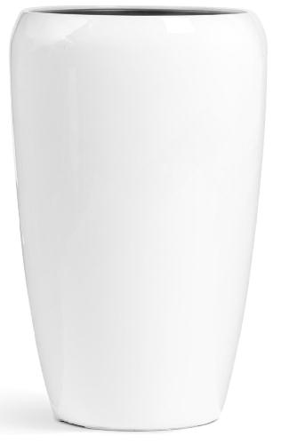 Кашпо TREEZ Effectory Gloss Высокий округлый конус