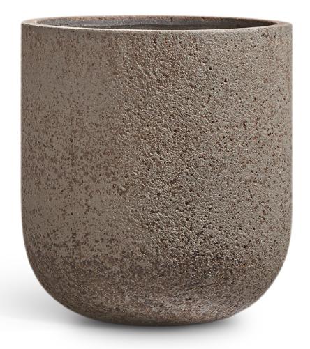 Кашпо TREEZ ERGO - Hard Rock - Цилиндрическая Чаша