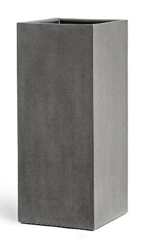 Кашпо серия Бетон (Beton) Высокий куб