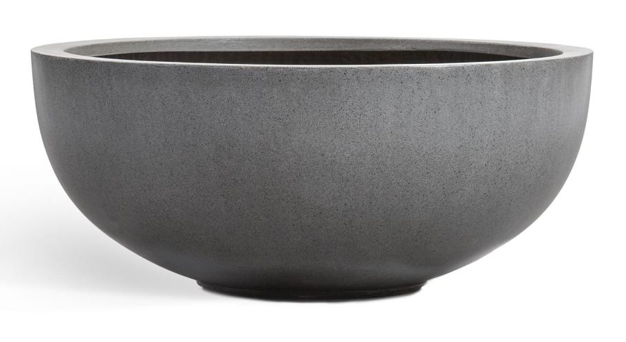 Кашпо серия Бетон (Beton) Низкая чаша