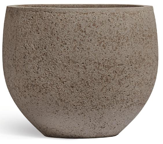 Кашпо TREEZ ERGO - Hard Rock - Сферическая чаша