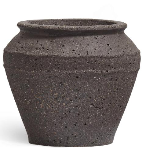 Кашпо TREEZ ERGO - Nero - Чаша-амфора