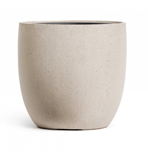 Кашпо серия Бетон (Beton) - Округлый конус