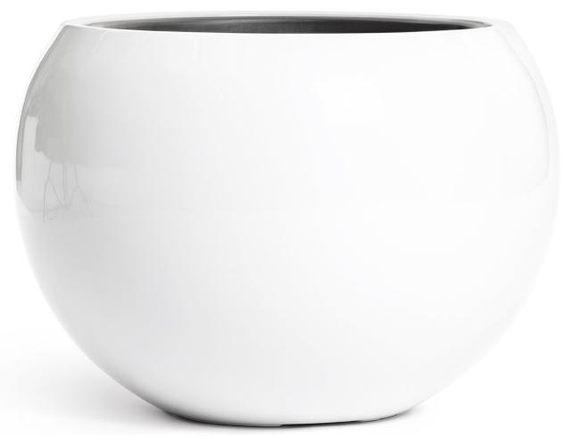 Кашпо серия Gloss - Полусфера