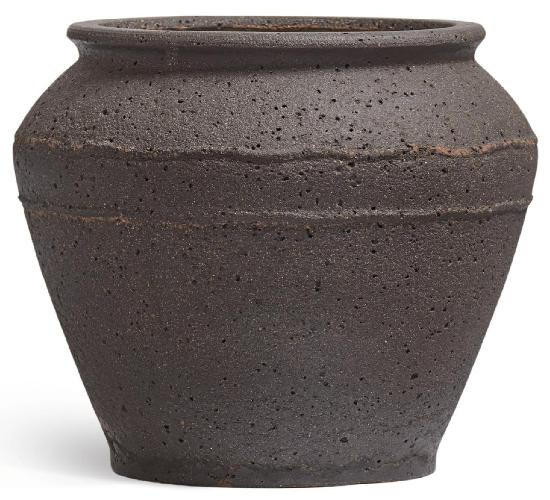 Кашпо TREEZ ERGO - Nero - Чаша-амфора