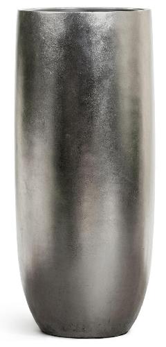 Кашпо TREEZ Effectory Metal Высокий округлый конус