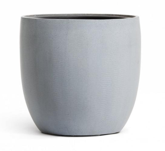 Кашпо серия Бетон (Beton) - Округлый конус
