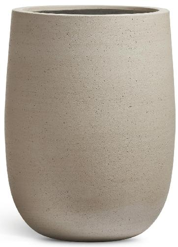 Кашпо TREEZ ERGO - Fine Rock - Высокая округлая чаша