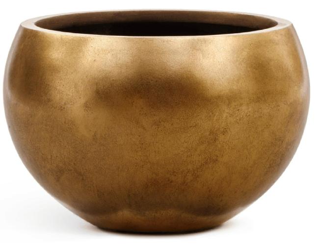 Кашпо Триз эффектори метал (TREEZ Effectory Metal) Полусфера