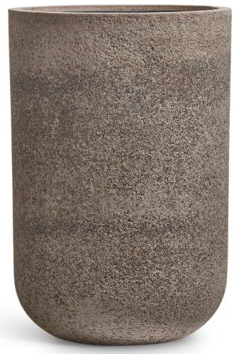 Кашпо TREEZ ERGO - Hard Rock - Высокий округлый цилиндр