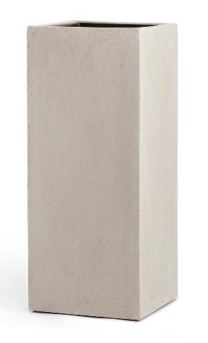 Кашпо серия Бетон (Beton) Высокий куб