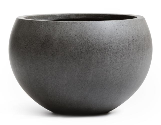 Кашпо серия Бетон (Beton) Полусфера