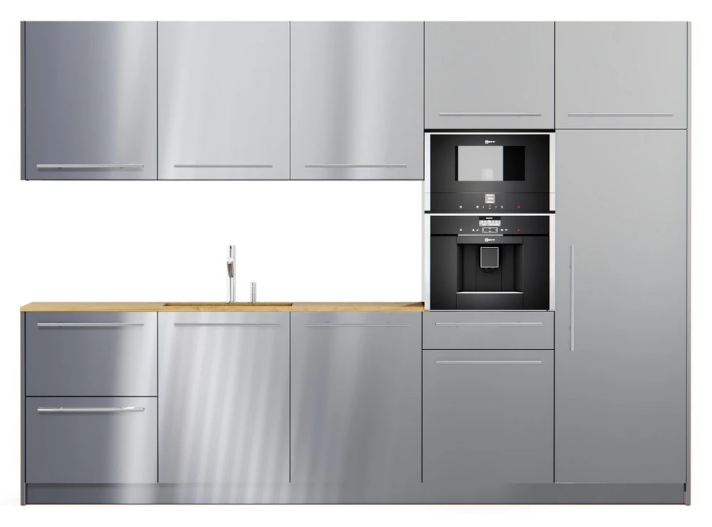 Стальная офисная кухня AWELT PREMIUM: премиальное оснащение